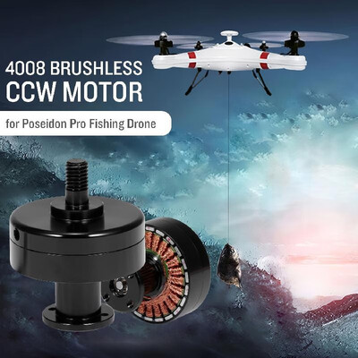 4008 Waterproof Brushless CCW Motor for Poseidon Pro Aircraft Drone Accessories Spare Waterproof Motor
4008 Waterproof Brushless CCW Motor for Poseidon Pro Aircraft Drone Accessories Spare Waterproof Motor