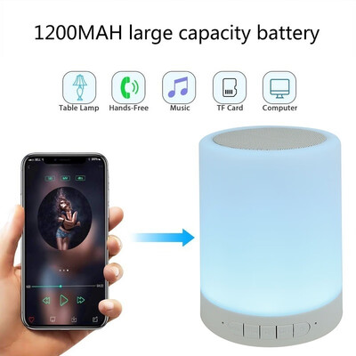 2020 NEW Colorful Music Night Light Wireless Bluetooth Breathing Light
2020 NEW Colorful Music Night Light Wireless Bluetooth Breathing Light
