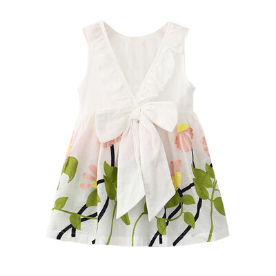 Summer Casual Baby Girls Floral Pattern Backless Dress Cotton Kids Toddler Sleeveless Pageant Sundress
Summer Casual Baby Girls Floral Pattern Backless Dress Cotton Kids Toddler Sleeveless Pageant Sundress