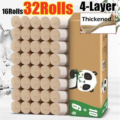 3216Rolls Toilet Paper 4-Layers Thickened Bamboo Pulp Roll Paper Household Affordable Toilet Paper Hand Paper Bath Tissues
3216Rolls Toilet Paper 4-Layers Thickened Bamboo Pulp Roll Paper Household Affordable Toilet Paper Hand Paper Bath Tissues