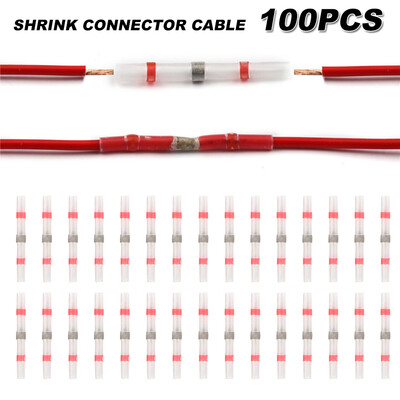 100150200PCS Waterproof Insulated Heat Shrink Connectors Solder Seal Wire Connectors
100150200PCS Waterproof Insulated Heat Shrink Connectors Solder Seal Wire Connectors
