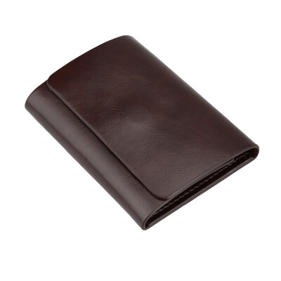 Durable & Trendy Fashion Men Money Clip Wallet Genuine Leather Short Card Holder Trifold Magnet Business Mini Wallet CoffeeBrown
Durable & Trendy Fashion Men Money Clip Wallet Genuine Leather Short Card Holder Trifold Magnet Business Mini Wallet CoffeeBrown