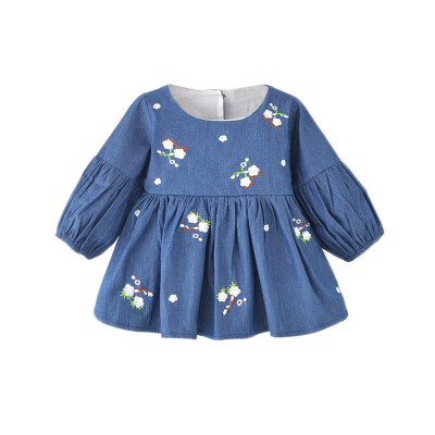 Autumn Baby Girls Dress Kids Embroidery Floral Pattern Long Sleeve Dress Children Toddler Pageant Dresses Clothes 9-36M
Autumn Baby Girls Dress Kids Embroidery Floral Pattern Long Sleeve Dress Children Toddler Pageant Dresses Clothes 9-36M