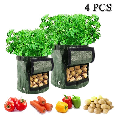 Vegetables Planter Bags Potato Grow Bag Planting Gardening Accessory with Handles
Vegetables Planter Bags Potato Grow Bag Planting Gardening Accessory with Handles