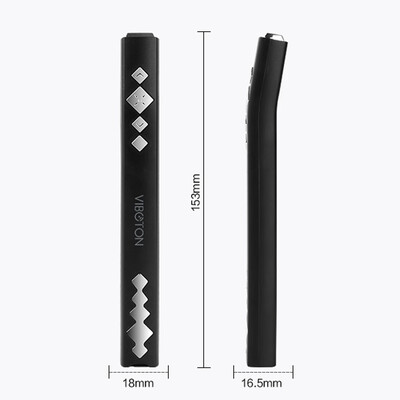 VIBOTON PP910 Wireless Laser Presenter Pointer RF 24GHz Remote Control PowerPoint PPT Clicker Laser Flip Pen
VIBOTON PP910 Wireless Laser Presenter Pointer RF 24GHz Remote Control PowerPoint PPT Clicker Laser Flip Pen