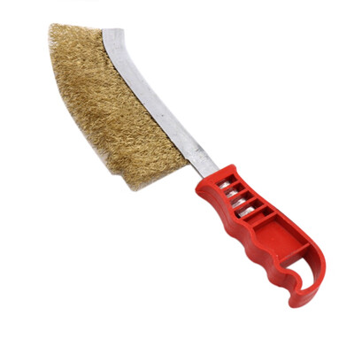 Barbecue Steel Wire Cleaning Brush Plastic Handle Barbecue Cleaning Brush Portable Barbecue Net Cleaning Accessories 1PC
Barbecue Steel Wire Cleaning Brush Plastic Handle Barbecue Cleaning Brush Portable Barbecue Net Cleaning Accessories 1PC