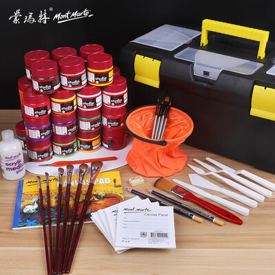 Australia Montmartre Mont Marte Acrylic Paint 16 Piece 24 Color Set Beginner Hand Painted Textile Wall Painting Student Art Waterproof Color Painting Set BX24s16jt
Australia Montmartre Mont Marte Acrylic Paint 16 Piece 24 Color Set Beginner Hand Painted Textile Wall Painting Student Art Waterproof Color Painting Set BX24s16jt