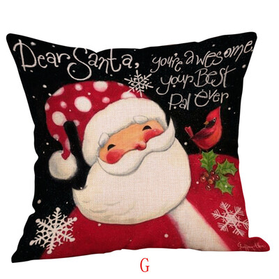 Tailored Happy Christmas Pillow Cases Linen Sofa Cushion Cover Home Decor Pillow Case
Tailored Happy Christmas Pillow Cases Linen Sofa Cushion Cover Home Decor Pillow Case