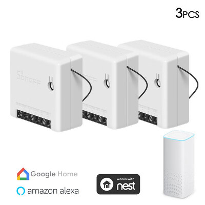 SONOFF Mini Two Way Intelligent Switch 10A Supports DIY Mode Household Appliance Automation Switches
SONOFF Mini Two Way Intelligent Switch 10A Supports DIY Mode Household Appliance Automation Switches