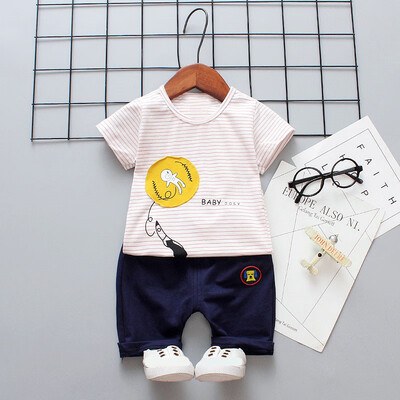 Baby Boys Clothes Sets Summer Striped Print Short Sleeve Tops Shirts Pant Casual Kids Childrens Clothing Suit
Baby Boys Clothes Sets Summer Striped Print Short Sleeve Tops Shirts Pant Casual Kids Childrens Clothing Suit