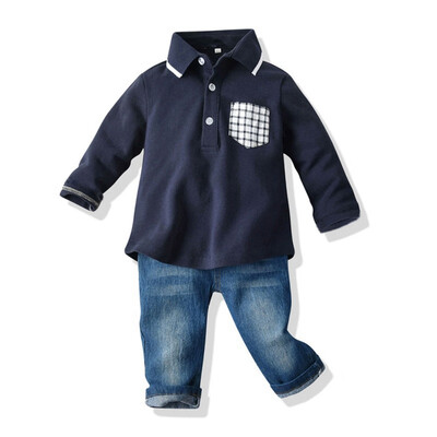 2019 Kids Boys Spring Autumn Casual Clothes Baby Boy Long Sleeve Striped T-Shirt And Trousers Kids Two-piece Outfit Sets
2019 Kids Boys Spring Autumn Casual Clothes Baby Boy Long Sleeve Striped T-Shirt And Trousers Kids Two-piece Outfit Sets