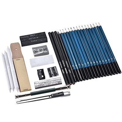 36PCS Drawing Pencils Set for Artists Sketching Pencils Art set with Sketch Paper Zipper Case
36PCS Drawing Pencils Set for Artists Sketching Pencils Art set with Sketch Paper Zipper Case