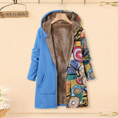 Toponeto Plus Size Women Winter Warm Printed Pockets Thicker Zipper Hooded Coat Outwear
Toponeto Plus Size Women Winter Warm Printed Pockets Thicker Zipper Hooded Coat Outwear