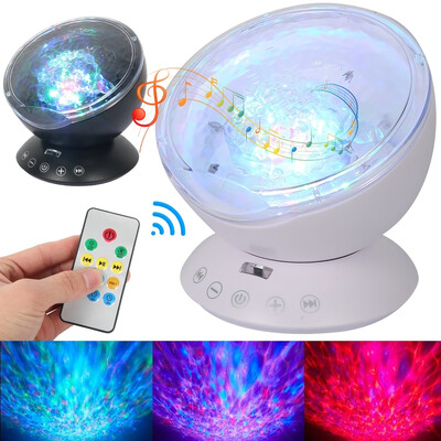 Ocean Wave Projector Remote Sleep Night Light 7 Color Music Player Bedroom Decor Kids Xmas Gifts
Ocean Wave Projector Remote Sleep Night Light 7 Color Music Player Bedroom Decor Kids Xmas Gifts