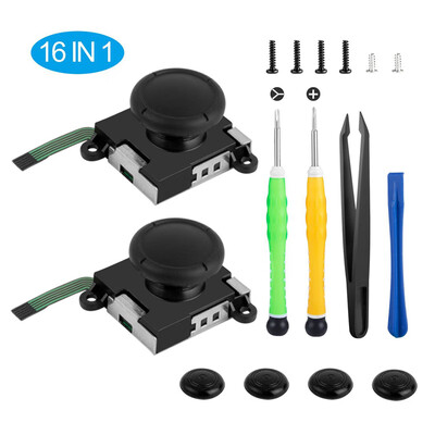 3D Analog Gamepad Thumb Stick for Nintend Switch NS Joy Con Joystic Sensor Module Repair Tool for JoyCon Replacement Repair Part
3D Analog Gamepad Thumb Stick for Nintend Switch NS Joy Con Joystic Sensor Module Repair Tool for JoyCon Replacement Repair Part