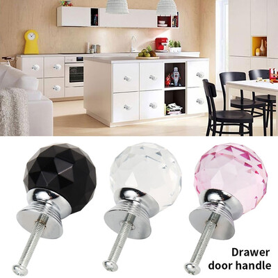 816Pcs 30mm Diamond Crystal Glass Knobs Cupboard Drawer Pull Kitchen Cabinet Door Wardrobe Handles Hardware
816Pcs 30mm Diamond Crystal Glass Knobs Cupboard Drawer Pull Kitchen Cabinet Door Wardrobe Handles Hardware