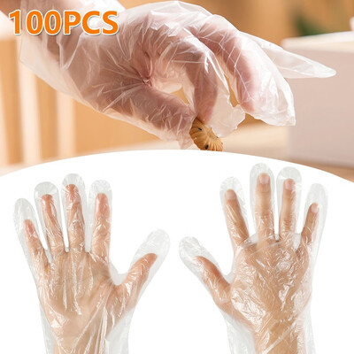 100PCSSet Transparent Disposable Gloves Cooking Eco-friendly for Food Cleaning Kitchen Accessories
100PCSSet Transparent Disposable Gloves Cooking Eco-friendly for Food Cleaning Kitchen Accessories
