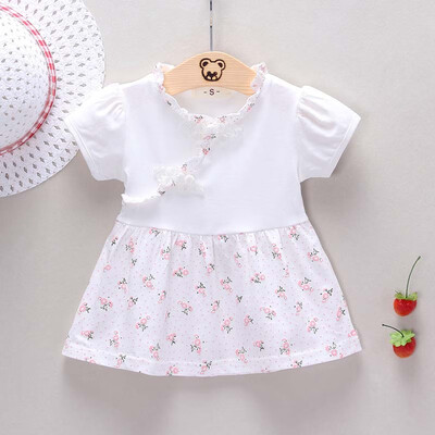 Summer New Girls Dress Girl Flower Pattern Dress Baby Cotton Floral Princess Dress 2019
Summer New Girls Dress Girl Flower Pattern Dress Baby Cotton Floral Princess Dress 2019