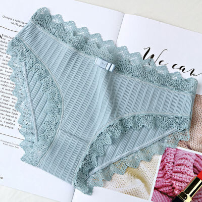 Cotton Lace Panties Women Underwear 2018 Cute Candy Colors Panties Girl Lingerie Panty Ladies Breathable Comfortable Briefs V2
Cotton Lace Panties Women Underwear 2018 Cute Candy Colors Panties Girl Lingerie Panty Ladies Breathable Comfortable Briefs V2