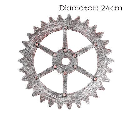 Toponeto European Modern Vintage Steampunk Gear Industrial Style Wall Home Decoration Sil
Toponeto European Modern Vintage Steampunk Gear Industrial Style Wall Home Decoration Sil