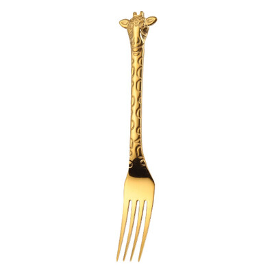 Giraffe Cartoon Mini Dessert Spoon Fork Stainless Steel Coffee Tea Spoon Stirring Spoon
Giraffe Cartoon Mini Dessert Spoon Fork Stainless Steel Coffee Tea Spoon Stirring Spoon