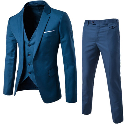 Mans Suit Man Business&Leisure Suit Bridegroom Best Man Wedding One Button Three Pieces Suit Fashion Man Suit
Mans Suit Man Business&Leisure Suit Bridegroom Best Man Wedding One Button Three Pieces Suit Fashion Man Suit