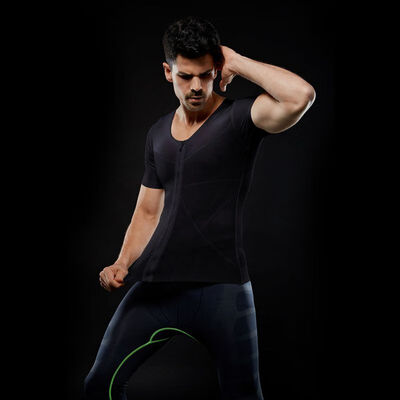 2019 Spring And Summer Mens zipper stretch mesh body shaping short sleeve Sport Style In Hot Sales
2019 Spring And Summer Mens zipper stretch mesh body shaping short sleeve Sport Style In Hot Sales