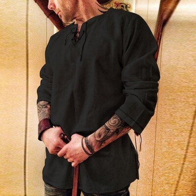 Toponeto Mens New Style Retro Pure Cotton And Hemp Long Sleeve Fashion Personality Top
Toponeto Mens New Style Retro Pure Cotton And Hemp Long Sleeve Fashion Personality Top
