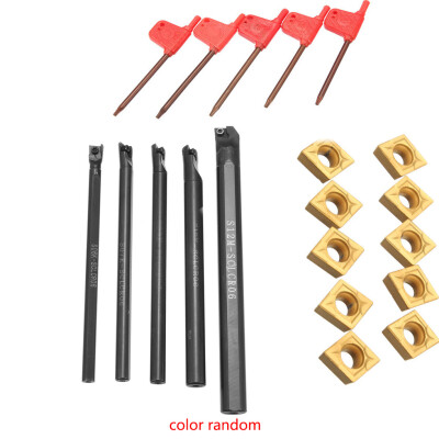 SCLCR 6781012mm Lathe Boring Bar Tunring Tool Holder CCMT0602 Inserts Set Wrench Replacement
SCLCR 6781012mm Lathe Boring Bar Tunring Tool Holder CCMT0602 Inserts Set Wrench Replacement