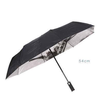 Creative LED Steering Flashlight Automatic Umbrella Three Folding Sunshade Umbrella Business Umbrella
Creative LED Steering Flashlight Automatic Umbrella Three Folding Sunshade Umbrella Business Umbrella