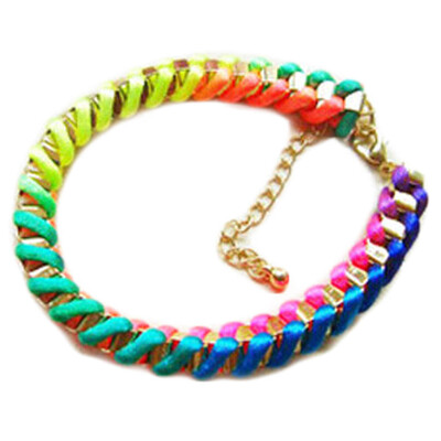 2019 New Fashion European Sunshine Colorful Handmade Braid Woven Wrap Chain Bracelet for Unisex Women Men WHolesale Cheap
2019 New Fashion European Sunshine Colorful Handmade Braid Woven Wrap Chain Bracelet for Unisex Women Men WHolesale Cheap