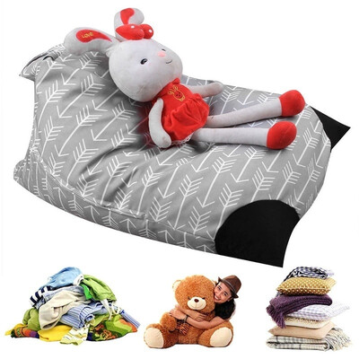 Stuffed Animal Storage Bean Bag Chair Pouch Stripe Comfortable Seating Sofa Storage Bag Without Filler
Stuffed Animal Storage Bean Bag Chair Pouch Stripe Comfortable Seating Sofa Storage Bag Without Filler