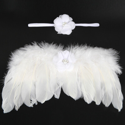 Infant Baby Photo Angel Wings Flower Headband Sets Children Feather Handmade Flower Hairband Wings Fashion Headband
Infant Baby Photo Angel Wings Flower Headband Sets Children Feather Handmade Flower Hairband Wings Fashion Headband