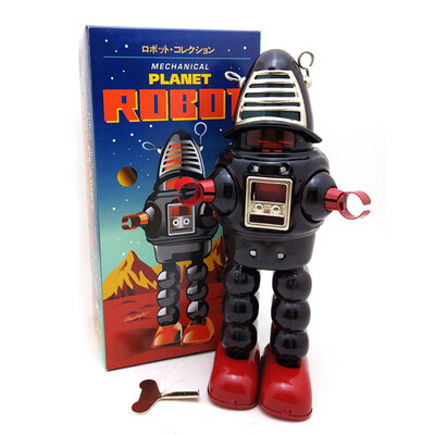 Tailored Tinplate Nostalgic Clockwork Chain Toy Photography Props Fencing Robot MS430
Tailored Tinplate Nostalgic Clockwork Chain Toy Photography Props Fencing Robot MS430