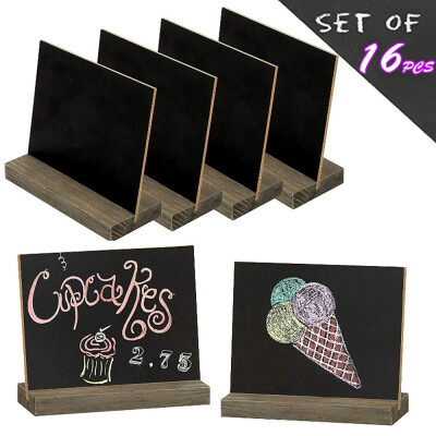 168Pcs Mini Wooden Blackboard with Stand 6" Retro Desktop Blackboard Sign Message Wedding Party Label Table Decor
168Pcs Mini Wooden Blackboard with Stand 6" Retro Desktop Blackboard Sign Message Wedding Party Label Table Decor