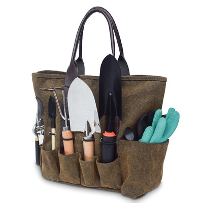 Garden Tool Bag Gardening Kit Tote Bag Home Organizer Gardening Tool Kit Holder Lawn Yard Storage Bag Carrier with Ergonomic Handl
Garden Tool Bag Gardening Kit Tote Bag Home Organizer Gardening Tool Kit Holder Lawn Yard Storage Bag Carrier with Ergonomic Handl