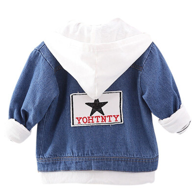 Kids Outerwear Coats Baby Boys Denim Jacket 2019 Autumn Winter Jackets Boys Coat Boys Clothes Children Jacket 1-4 Year
Kids Outerwear Coats Baby Boys Denim Jacket 2019 Autumn Winter Jackets Boys Coat Boys Clothes Children Jacket 1-4 Year