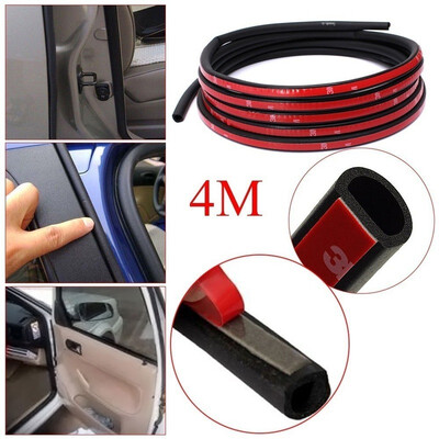 4 Small Big D-Shape Moulding Black Trim Rubber Sealing Strip Car Door Edge Seal Weather-strip
4 Small Big D-Shape Moulding Black Trim Rubber Sealing Strip Car Door Edge Seal Weather-strip