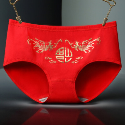 2019 China Red Panties Women Cotton Brief Underwear Mid-waist Solid Panties Breathable Ladies Underpants 1X
2019 China Red Panties Women Cotton Brief Underwear Mid-waist Solid Panties Breathable Ladies Underpants 1X