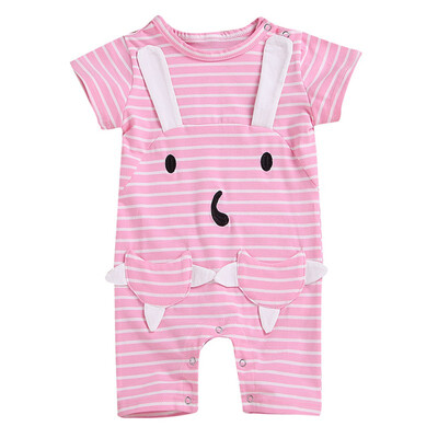 Summer Striped Short Sleeved Girls Baby Romper Cotton Newborn Body Suit Baby Pajama Boys Animal Rompers
Summer Striped Short Sleeved Girls Baby Romper Cotton Newborn Body Suit Baby Pajama Boys Animal Rompers