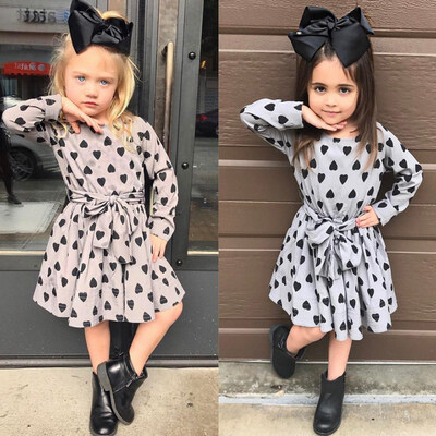 Spring Autumn Casual Fashion Baby Girl Heart-Shaped Printing Long Sleeve Princess Dress
Spring Autumn Casual Fashion Baby Girl Heart-Shaped Printing Long Sleeve Princess Dress