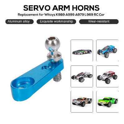 Replacement for Wltoys K989 A999 A979 L969 RC Car Servo Arm Horns Steering Arm Aluminum Alloy Upgrade Parts
Replacement for Wltoys K989 A999 A979 L969 RC Car Servo Arm Horns Steering Arm Aluminum Alloy Upgrade Parts