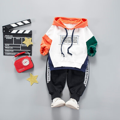 Newborn Baby Kids Boys Clothes Sets Korean Style Letter Print Hoodie Sweatshirt Pants 2PCS Casual Childrens Clothing
Newborn Baby Kids Boys Clothes Sets Korean Style Letter Print Hoodie Sweatshirt Pants 2PCS Casual Childrens Clothing