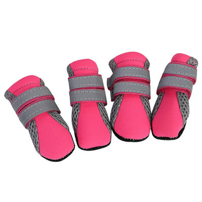 4pc Dogs Shoes Outdoor Waterproof Nonslip Anti-stain Dog Cat Socks Reflective Booties Shoes With Rubber Sole Pet Paw Protector
4pc Dogs Shoes Outdoor Waterproof Nonslip Anti-stain Dog Cat Socks Reflective Booties Shoes With Rubber Sole Pet Paw Protector