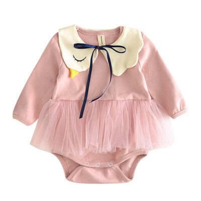 2018 New Kids Baby Clothes Cotton 0-24 Months Girls Bodysuits Newborn Cute Lace Long Sleeve Clothes
2018 New Kids Baby Clothes Cotton 0-24 Months Girls Bodysuits Newborn Cute Lace Long Sleeve Clothes