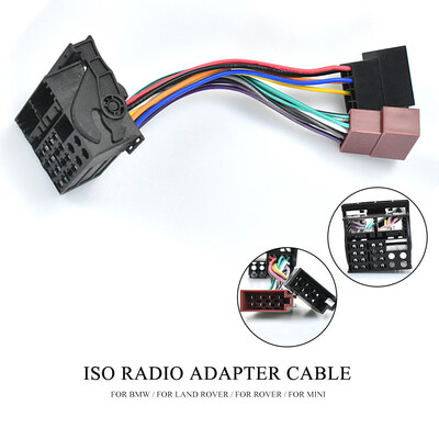 12-104 ISO Radio Adapter for BMW for LAND ROVER for ROVER Wiring Harness Connector Lead Loom Cable Plug Adaptor Stereo
12-104 ISO Radio Adapter for BMW for LAND ROVER for ROVER Wiring Harness Connector Lead Loom Cable Plug Adaptor Stereo