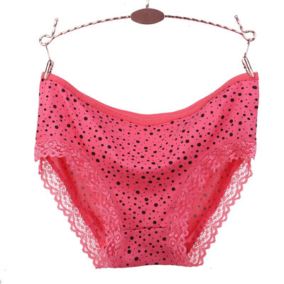 Sexy Lace Stitching Wave Print Briefs Underwear Women Breathable Middle Waist Ladies Hip Briefs Intimates ropa interior femenina
Sexy Lace Stitching Wave Print Briefs Underwear Women Breathable Middle Waist Ladies Hip Briefs Intimates ropa interior femenina