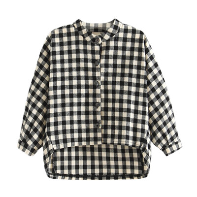 Autumn Baby Girls Long Sleeve Casual Blouse Children Plaid Print T-Shirts Kids Tops Tees Irregular Design Shirts Blouse 1-6Y
Autumn Baby Girls Long Sleeve Casual Blouse Children Plaid Print T-Shirts Kids Tops Tees Irregular Design Shirts Blouse 1-6Y