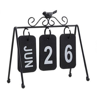 Unique Decorative Calendar Wrought Iron Small Bird Calendar Decoration For Office Home Desktop
Unique Decorative Calendar Wrought Iron Small Bird Calendar Decoration For Office Home Desktop