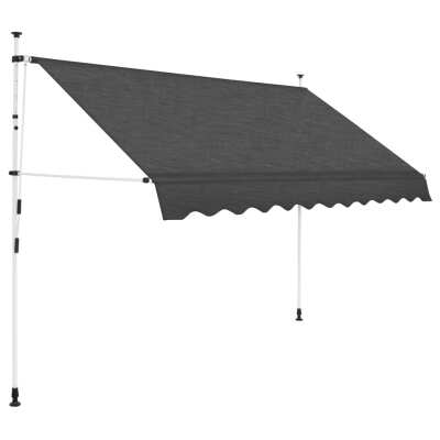 Manual Retractable Awning 984" Anthracite